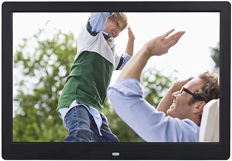 LRXGOODLUKE Digitaler Fotorahmen elektronischer Fotorahmen mit Bewegungssensor Zoll 1280 800 hochauflAsendes FotoMusikVideo-PlayerUhr und KalenderBlack LRXGOODLUKE Digitaler Fotorahmen elektronischer Fotorahmen mit Bewegungssensor Zoll 1280 800 hochauflAsendes FotoMusikVideo-PlayerUhr und KalenderBlack