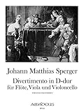 biba models chur  SPERGER J.M. - Divertimento en Re Mayor para Flauta, Viola y Violoncello (Biba)