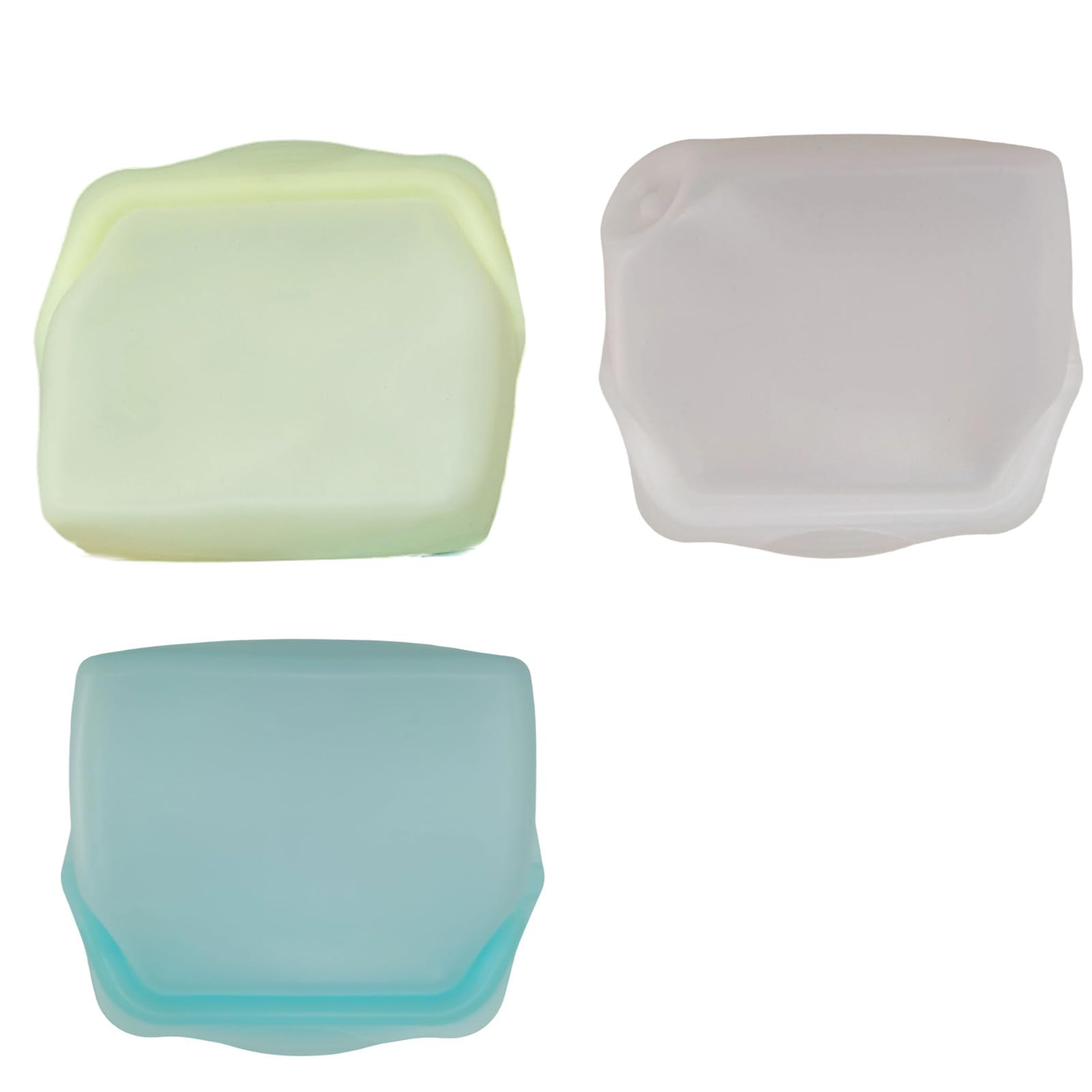 Thicken Silicone Food Storage Bags 600ML 1000ML Freezer Microwave Safe Sealable Container Silicone Freezer Bags