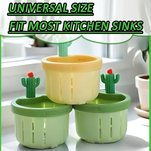 Colador de Fregadero Cocina Diseño Cactus 2 Piezas miniatura 4