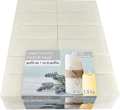 Miniatura 2 de Paquete de 6 4lb. Cera de parafina para pilares por Make Market