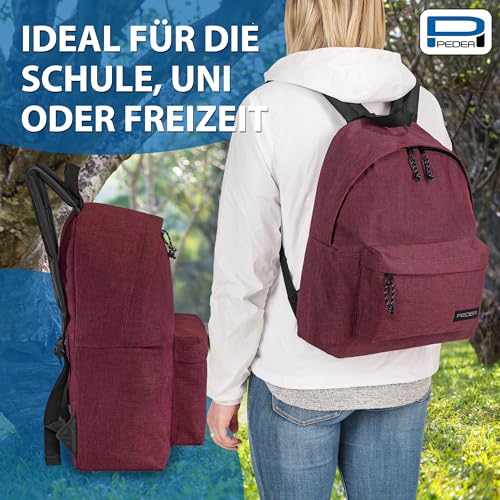 Bagage à main Pedea pour s'évader le week-end avec ce sac rouge - 5
