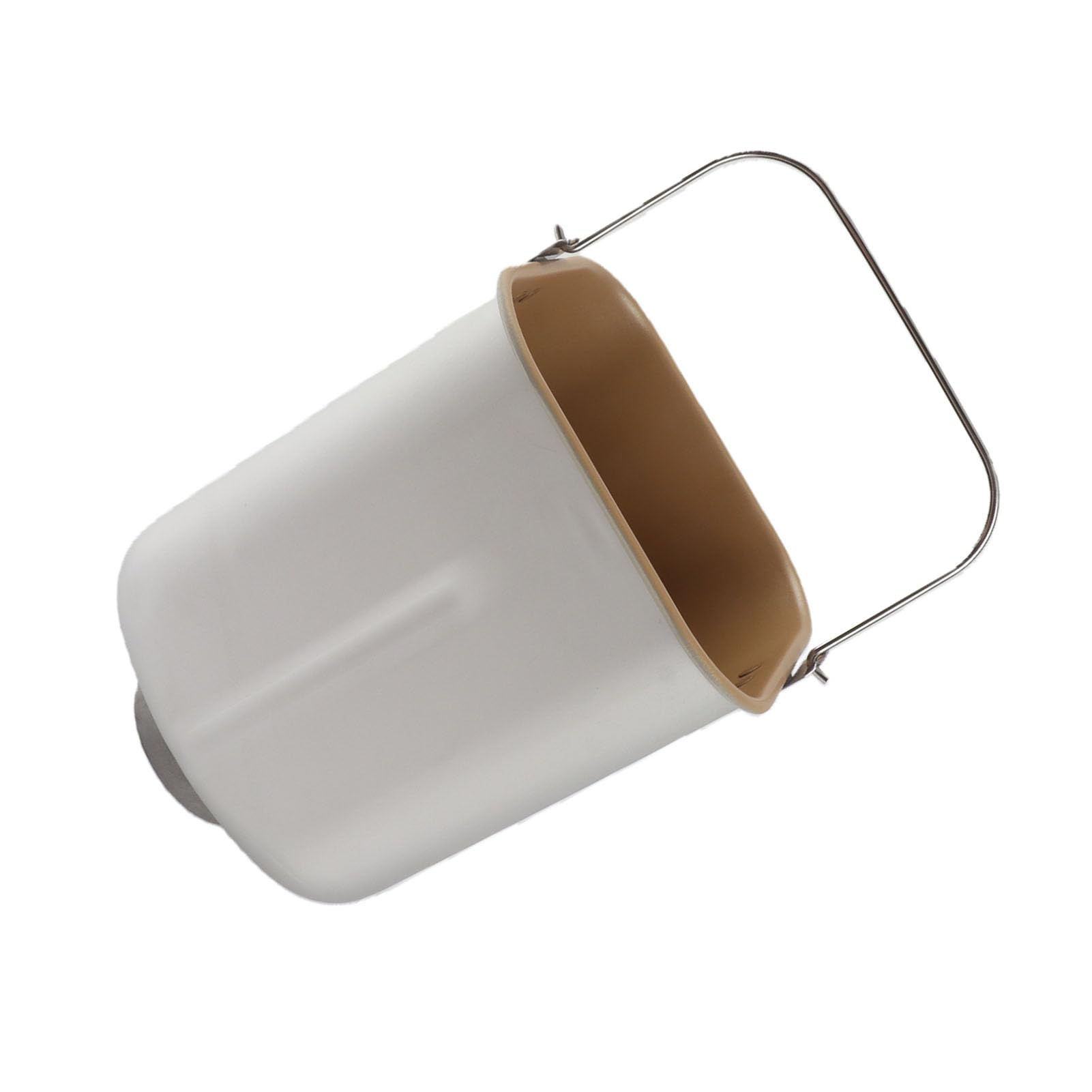 Rengue Cubo para Máquina de Pan Antiadherente, Tanque Interior de Aleación de Aluminio, Bandeja para Mezclar Pan de Repuesto con Revestimiento Antiadherente para Máquina para Hacer Masa