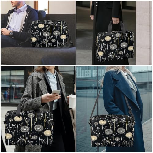 Bolso para portátil 16 pulg con patrón floral miniatura 7