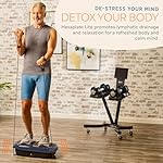 Lifepro Vibration Plate Exercise Machine with Magnetic Acupoints - Full Body Vibration Platform for Beginners and Recovery - Ideal Lymphatic Drainage Massager for Muscle Toning and Overall Fitness - Image 5
