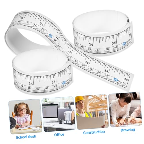 Cinta métrica adhesiva 6 pcs DOITOOL para costura miniatura 3