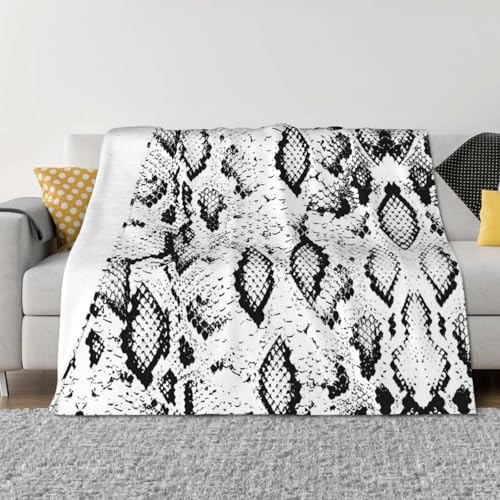Couvre-lit chic motif serpent imprimé de luxe pour chambre adulte