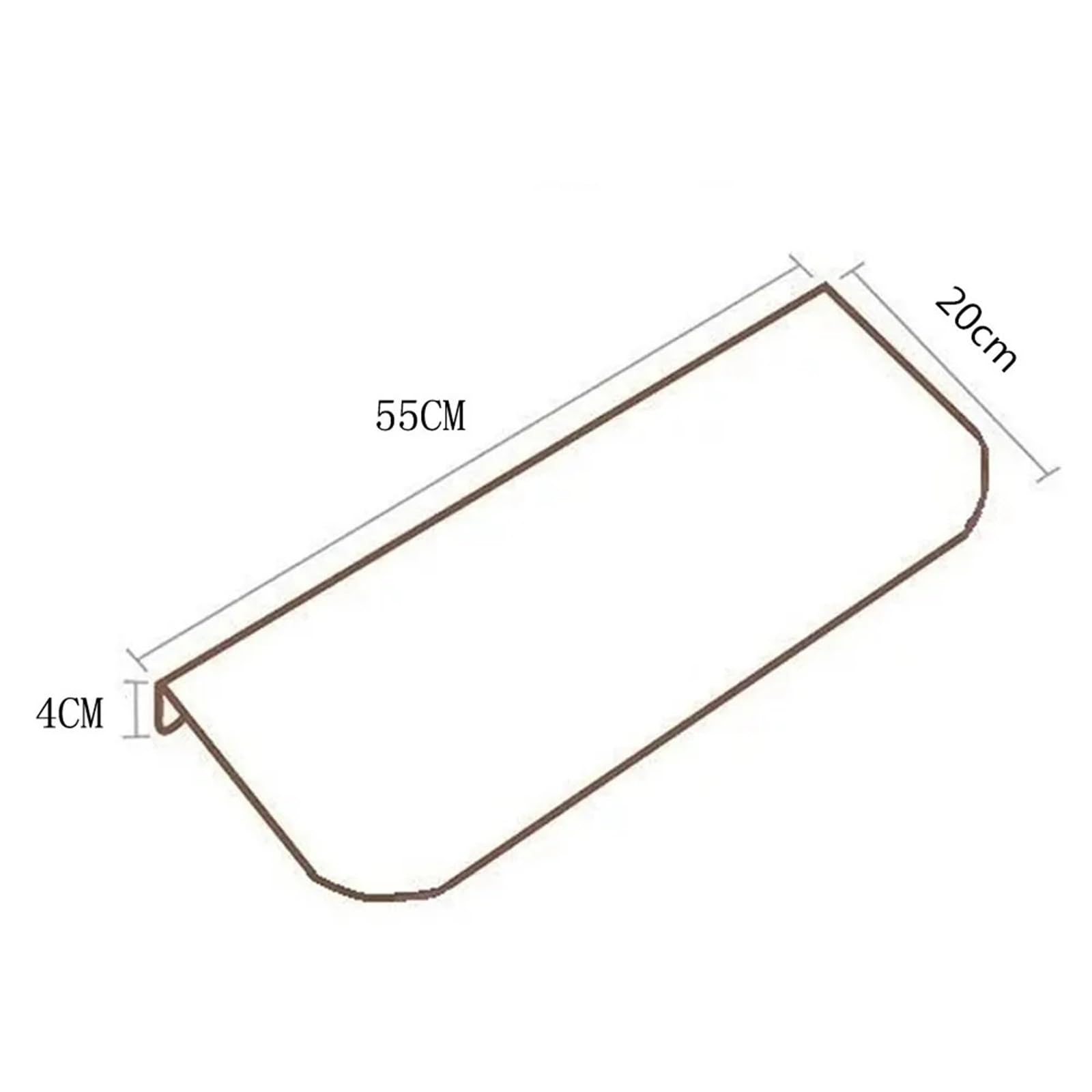 Hogar y Cocina - 13 tappetini antiscivolo per scale, adesivi, per interni ed esterni, colore: marrone scuro, per scale e sicurezza domestica