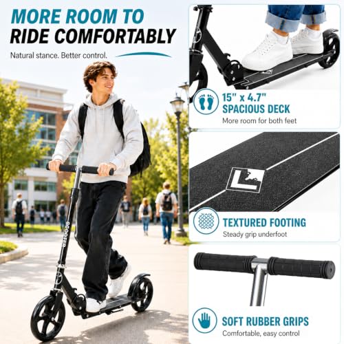 Wefaith Heavy Duty Kick Scooter