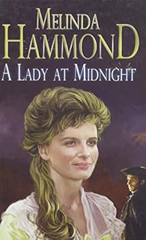 Hardcover A Lady at Midnight [Large Print] Book