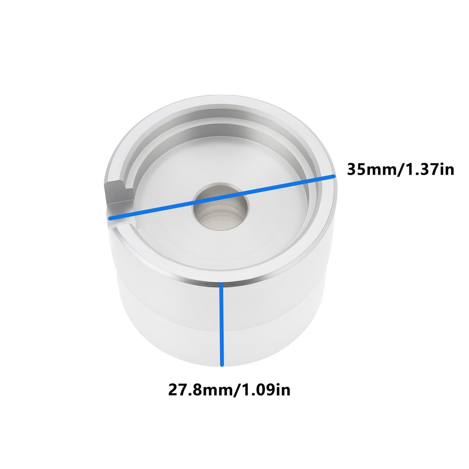 Herramienta de Reparación de Movimiento de Reloj Soporte de Movimiento de Aluminio Adecuado para NH35 NH36 2824 2892 Y 2813
