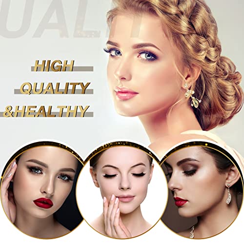 Loopeer 6 Pairs Reusable Self Adhesive Eyelashes Natural Look False Eyelashes No Glue Or Eyeliner Needed Reusable Adhesive Eyelashes Self Adhesive Lashes Extension For Women Girls (Natural Style) #TOP3