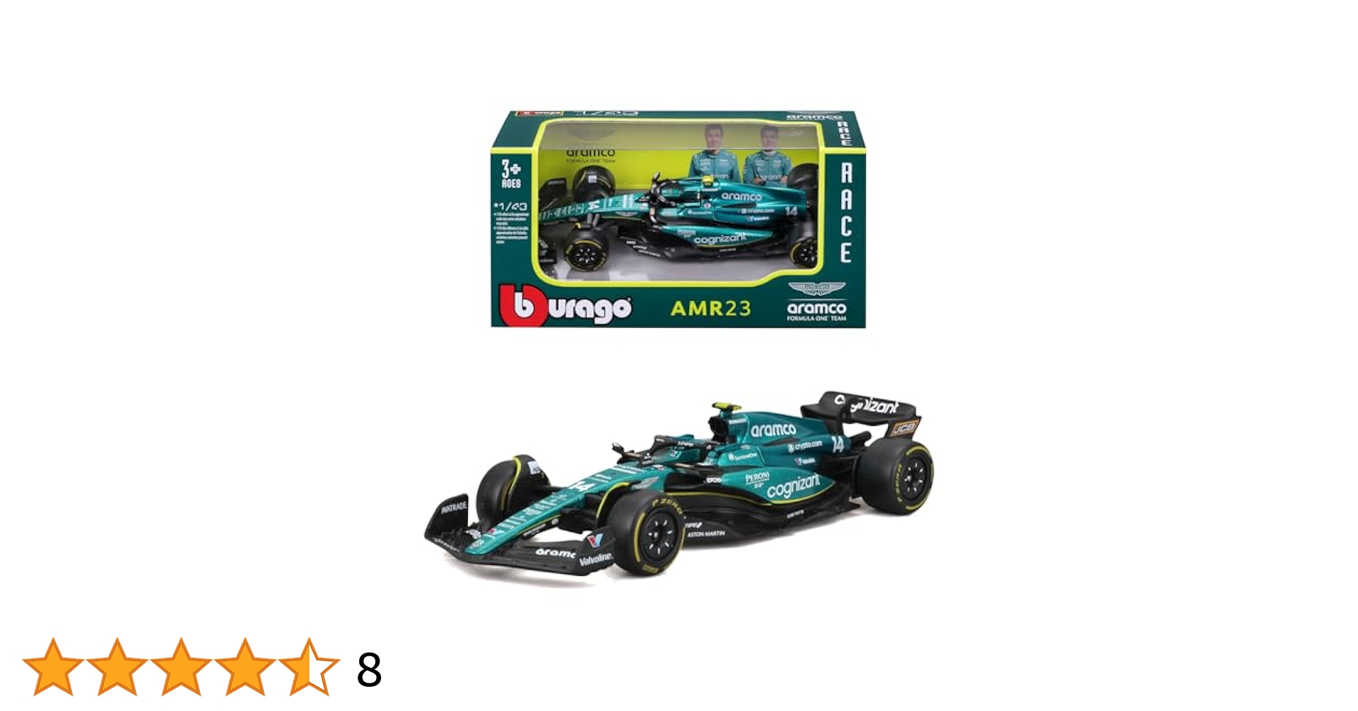 スパーク 1/43 アストンマーティン2023 AMR23 #14 F.アロンソ 2023 アストンマーティン AMR23 #14 F.アロンソ 2位 Spark 1/43