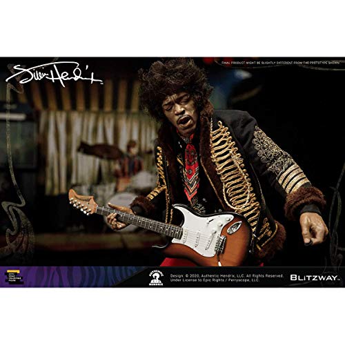 Jimi Hendrix Premium UMS statuette de luxe 31 cm