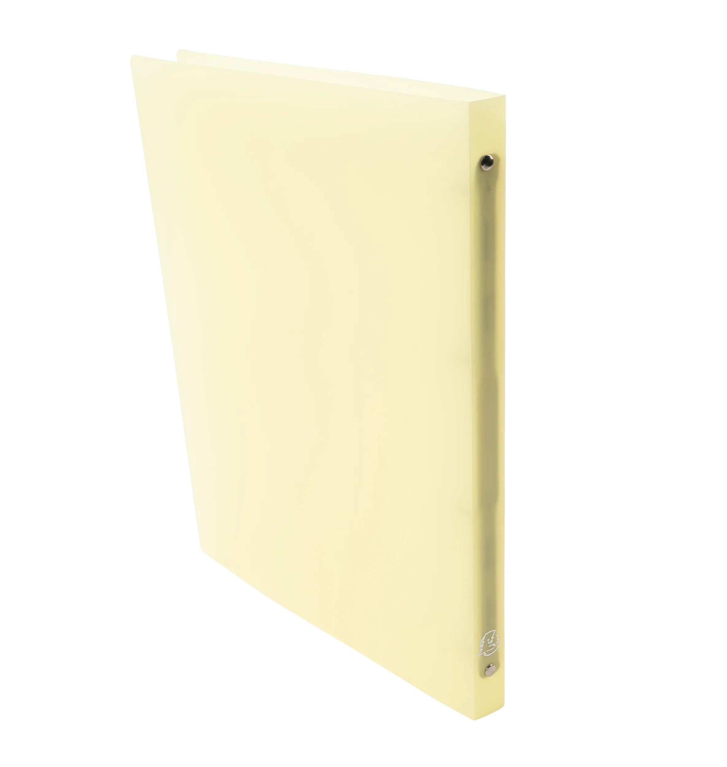 Exacompta - Rif. 51170E - Cartone da 20 raccoglitori morbidi Chromaline, 4 anelli rotondi da 15 mm, dorso 20 mm, dimensioni esterne: 32 x 25 cm, formato A4, assortiti