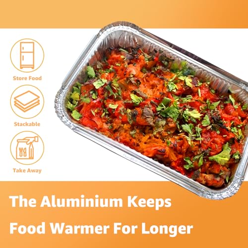 Bandejas desechables para asar de aluminio que evitan limpiar el horno 4