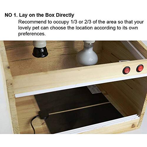NEKOSUKI-Reptile-Heating-Mat-7W-11x59-inch-Waterproof-Reptile-Heat-Pad-Under-Tank-Terrarium-with-Temperature-Control-Safety-Adjustable-Reptile-Heat-Mat-for-Turtle-Tortoise-Snakes-Lizard-Gecko