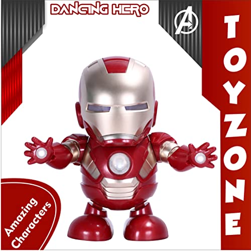 Image of Toyzone Dance Hero-21544 | Electronic Toy | Dancing Hero | Musical Toys | Music with Dance Movement | Battery Operated Toy | Light & Music | Age 12+ Months