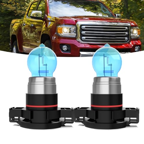 Image of Fog lights Fit For GMC Canyon 2015-2020 Halogen Headlight Bulbs,h16 /5202 Fog Lights Bright Lights Combo,Plug & Play,Pack of 2 (GMC Canyon 2015-2020 Halogen Fog Lights)