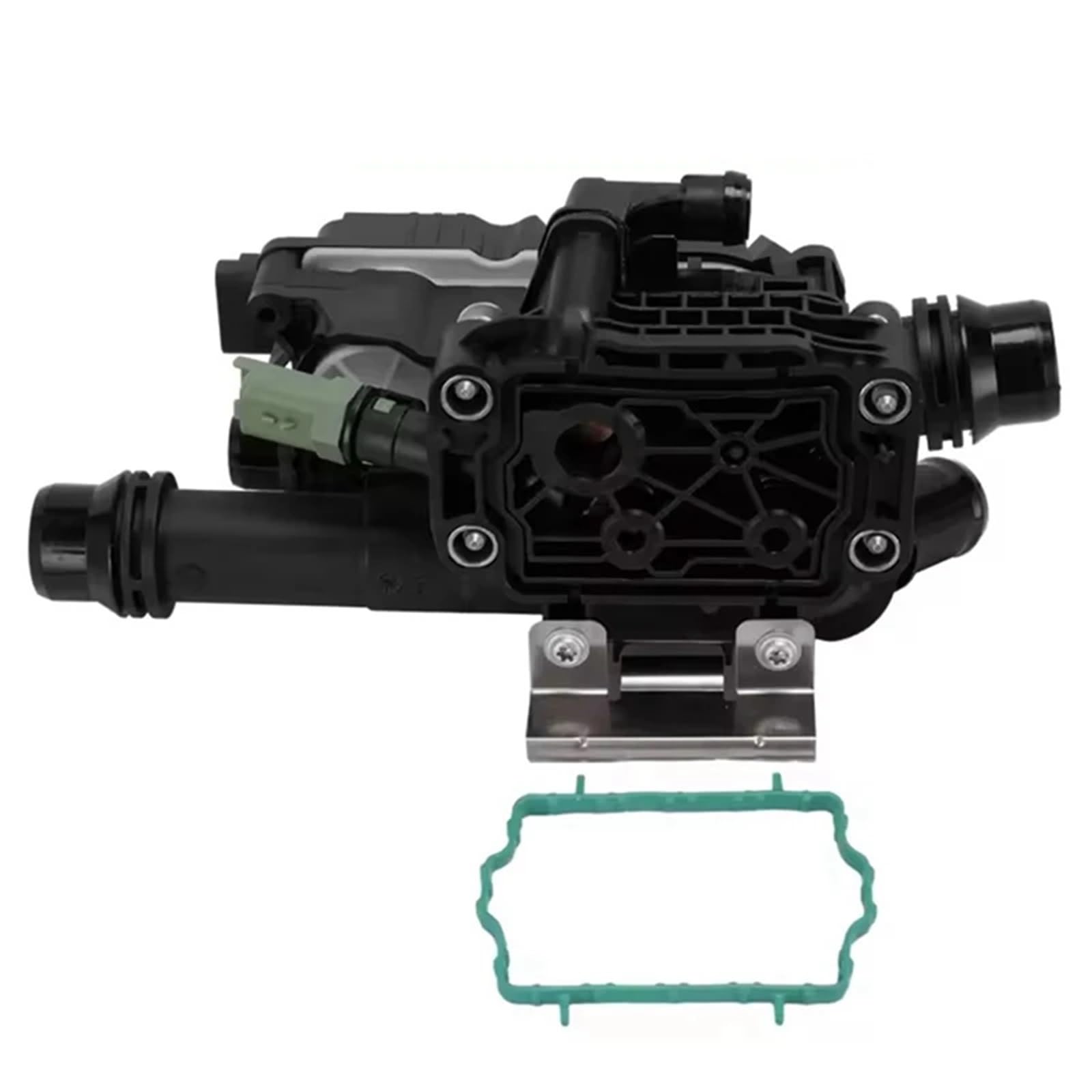 Engine Thermostat Obudowa termostatu silnika samochodu 9803549480 pasuje do Opla pasuje do Peugeota 208 308 5008 pasuje do Citroena 1.6 Płyn Chłodzący Termostat