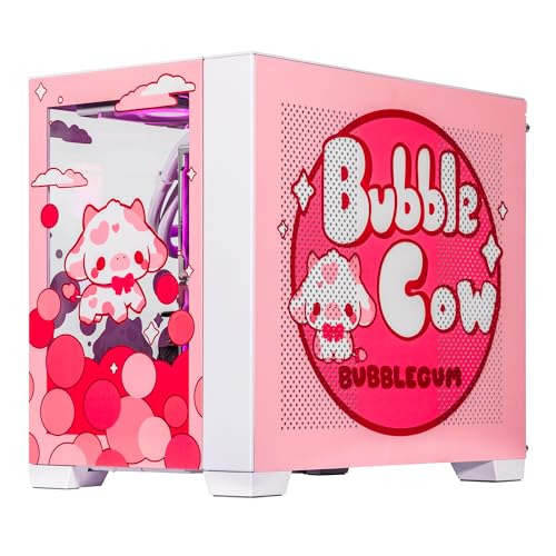 Image of Velztorm Bubble Cow Custom Built Gaming Desktop PC (AMD Ryzen 7 5700X, GeForce RTX 5080, 64GB DDR4, 2TB PCIe SSD, RGB Fans, 240mm AIO, 850W PSU, WiFi 5, Bluetooth 5.0, RJ-45, Win 11 Pro)