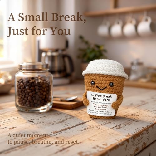 Coffee Lovers Birthday Gifts for Women Men, Positive Animals Espresso - image 8