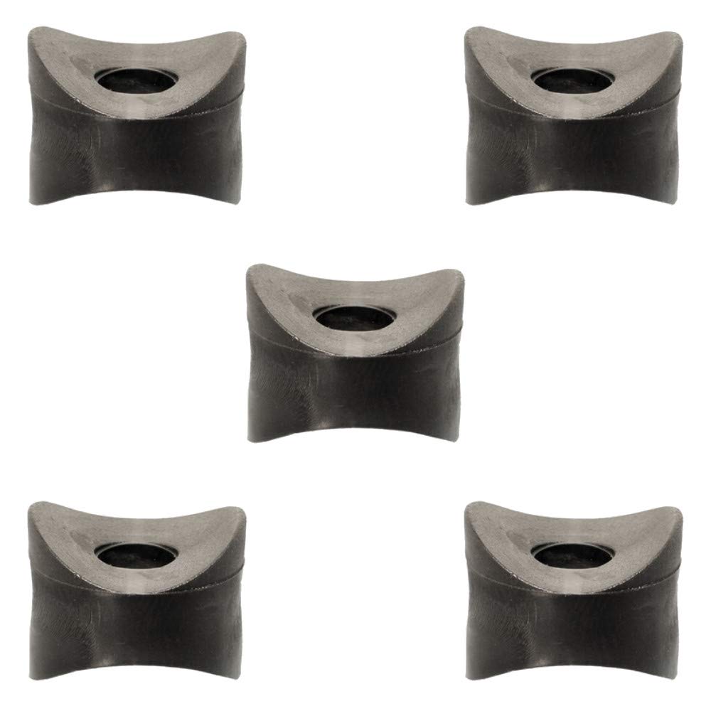 Cyclingcolors Black 5X Plastic Spacer M8 Thickness 5Mm To 30Mm Id 8.2Mm Od 25Mm Concave Washer Tube (20Mm)