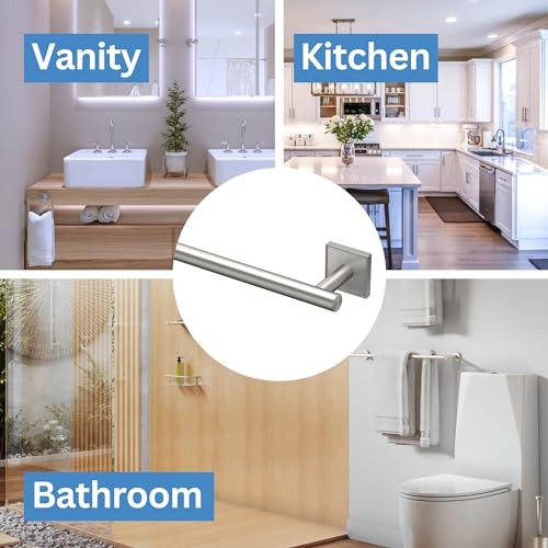 Image of Gatco 5620 Mode Towel Bar, 24 Inch, Satin Nickel