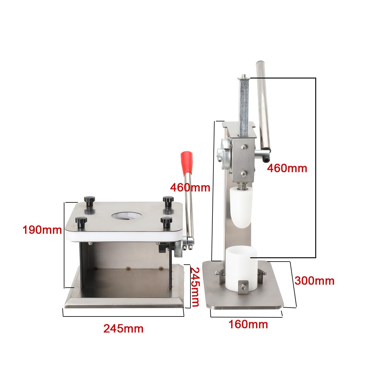 Atsoya Baozi Maker, Chinese Stuffed Bun Maker Machine, Stainless Steel Bun Machine Baozi Making Tools for Household and Commercial Use Cooking Delicious Bao zi