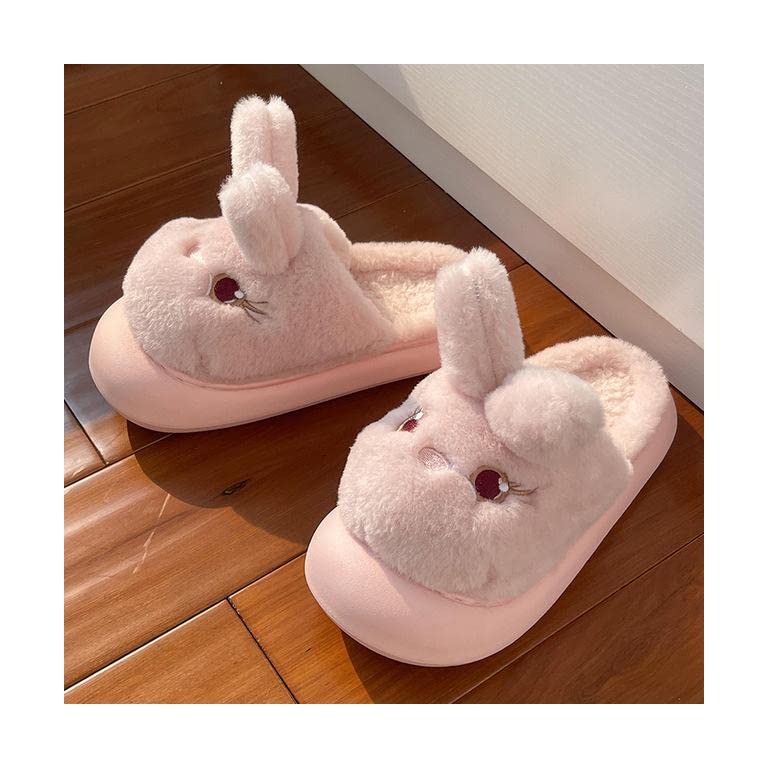 Amazon.com: Winter Slippers Home Linen Slipper for Women Cute Bunny Clouds Flip  Flops Female Design Bedroom Cozy Shoes Slides Platform Couples Man Cotton  Slippers : Clothing, Shoes u0026 Jewelry