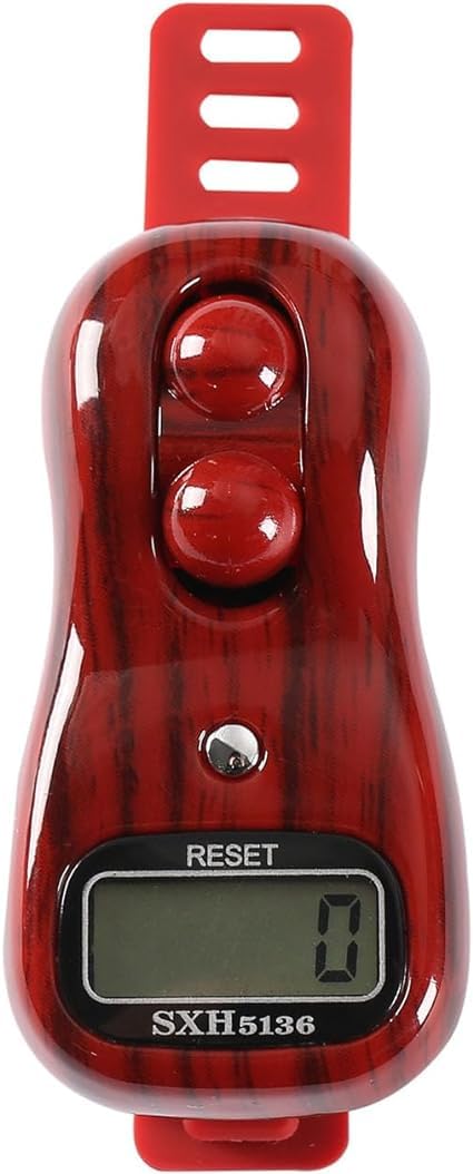 ls g-9 portait digital,handheld manual clicker, machine digital finger counter with large digital lcd display for activities, meditation, mantra chanting counting (multicolors) (1, multicolour)