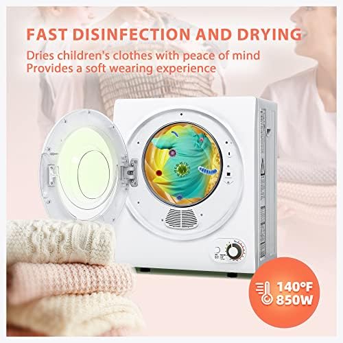 EUHOMY CD-6-1X-NEW 1.5 cu ft Portable Clothes Dryer