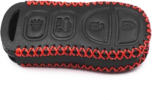 Miniatura 6 de Funda de piel negra para Nissan Frontier Armada Murano Pathfinder Quest Sentra Titan Versa Xterra Infiniti EX35 QX4 FX35 QX56 3 4 botones Smart