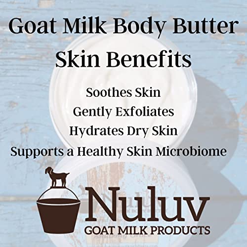 Nuluv Goat Milk Body Butter Long-Lasting Moisture Soothing For Dry And Sensitive Skin, Made In Usa, 8 Ounces (Angel Baby) #TOP1
