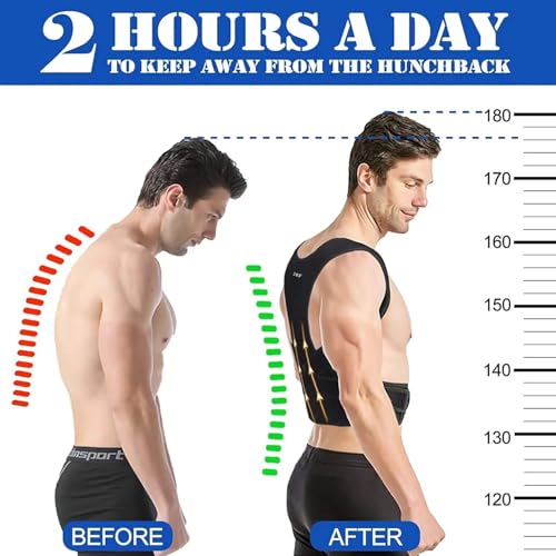 Image of COIF Back Brace Posture Corrector for Women and Men | Back Straight And Shoulder Support Belt | Full Adjustable Shoulder Straightener for Improving Back Posture, Relief for Upper and Lower Back, Lumbar, Neck, Shoulder Pain (Regular)