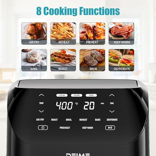Large Capacity Air Fryer Toaster Oven