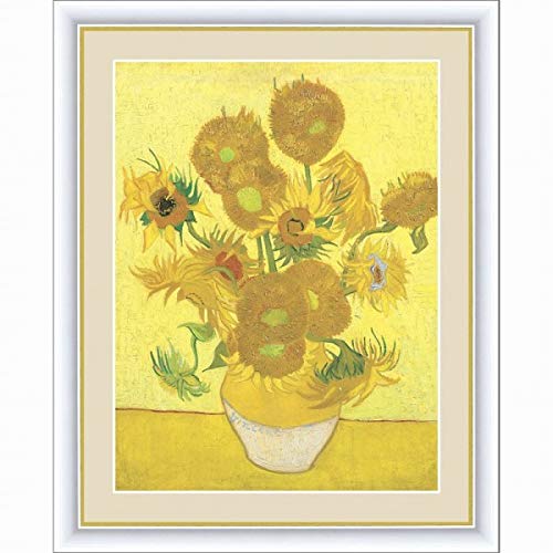 Amazon.co.jp: ゴッホ『ひまわり』高精彩工芸画+手彩 静物画 Amazon.co.jp: ゴッホ『ひまわり』高精彩工芸画+手彩 静物画