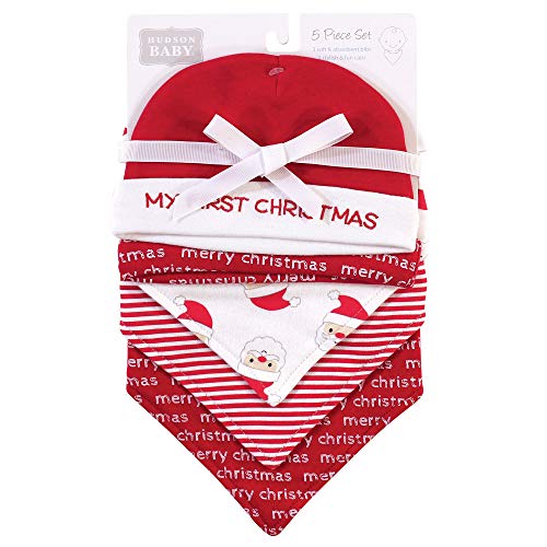 Image of Hudson Baby Unisex Baby Bandana Bibs and Headbands