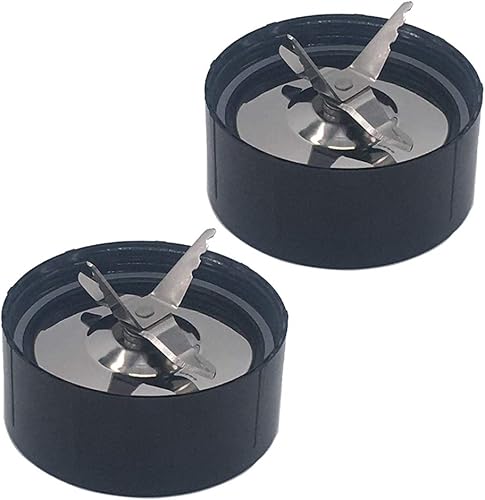 2 piezas de repuesto para afeitadora de hielo con junta adicional para batidora Magic Bala, mezcladora, exprimidora, procesador de alimentos (modelo