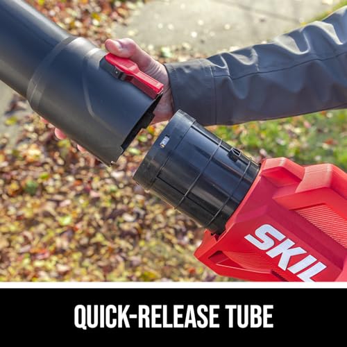 Image of SKIL 40V 460CFM Leaf Blower Kit Including 2.0Ah Battery and 60W Charger-BL0460C-11