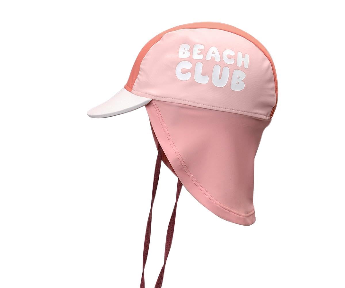 Cappello da Sole per Bebè | Cappello Estate Leggero | Asciugatura Rapida, con Coprínuca Integrato | Anti-UV UPF 50+ | Ideale Spiaggia, Piscina e Passeggiate