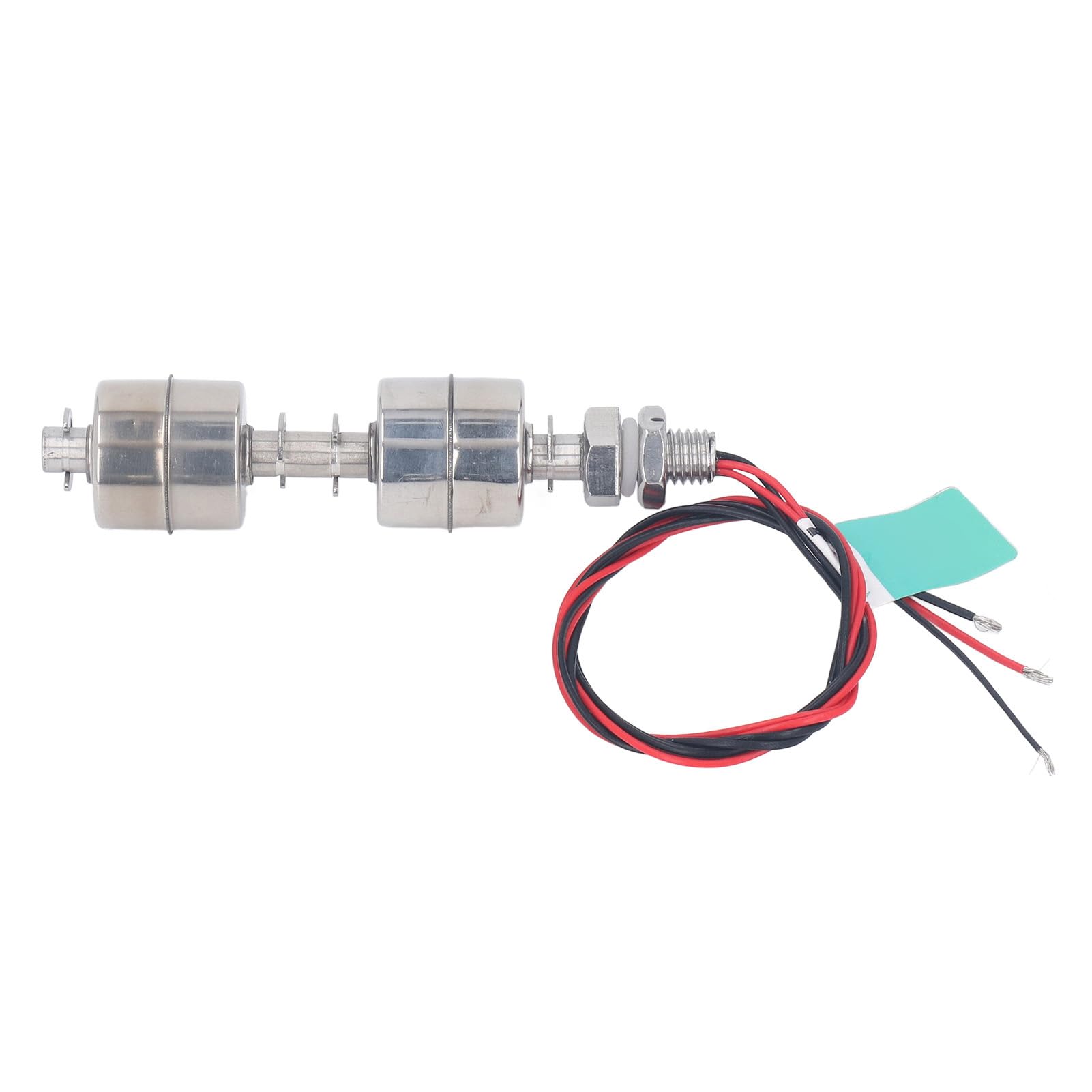 Doppelkugel-Schwimmerschalter Wasserstandsregler 0-220V Flüssigkeitsstand Alarm mit 400mm Kabel für Wassertanks, Pools, Waschbecken und Aquarien