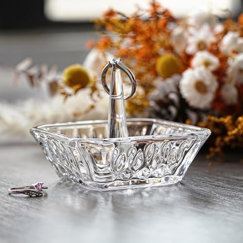 Image of H&D Crystal Ring Holder Dish