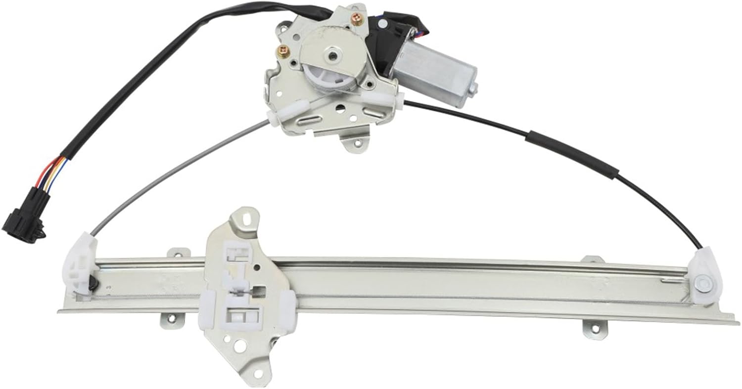 FINDAUTO Power Window Regulator with and Motor Front Left Driver Side fits 2007-2013 For Nissan Tiida 2007-2013 For Nissan Versa 751-211