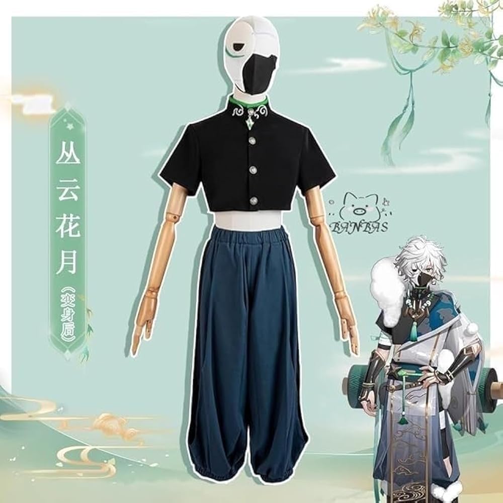 Amazon.co.jp: [BANBAS] 耳飾，仮面付き VTuber 叢雲カゲツ 変身後