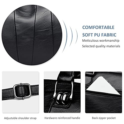 NICOLE & DORIS Borsa a Tracolla con Cerniera Borse...