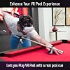 DeadEyeVR MasterBreaker Haptic VR Pool Cue for Miracle Pool and Other Billiards Games