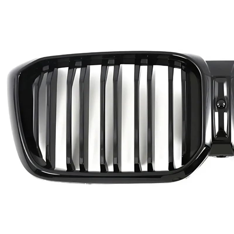Grille de rein double ligne noir brillant pour calandre avant X3 X4 LCI