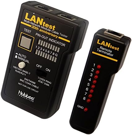256551-R LANTest Kit, Gray Housing/Black Face