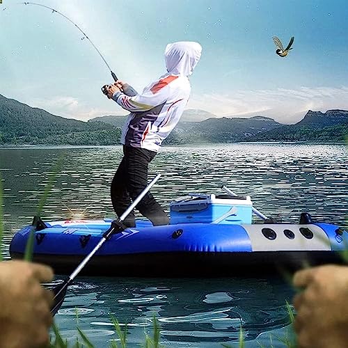 ELzEy Serie de Botes inflables Plegables, balsa Kayak Inflable Doble Kayaks inflables, Botes de Goma, Kayaks, Botes